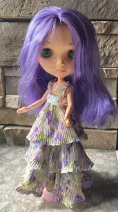 Purple Hair Little Big Eyes Streetwise  2024-09-21