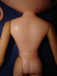 6 Lines on My Kenner Red Head with Bangs
